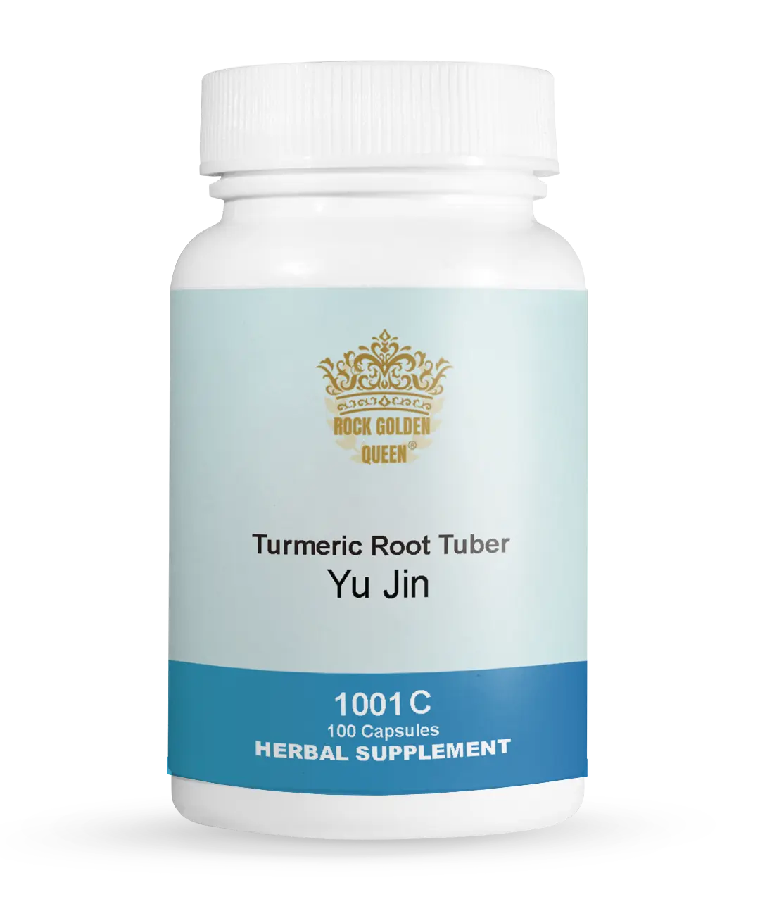 Yu Jin/Turmeric Root Tuber, Turmeric Capsules | Herbal Turmeric Supplement for Digestive Wellness | Natural Extract | 2x100ct Capsules