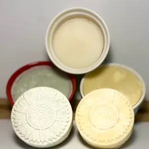 Eco Detergent Solid Dish Soap with Bamboo Brush OR Refill - Coconut & Castor Oils Dish Cleaner & Degreaser - 4 Scents Available