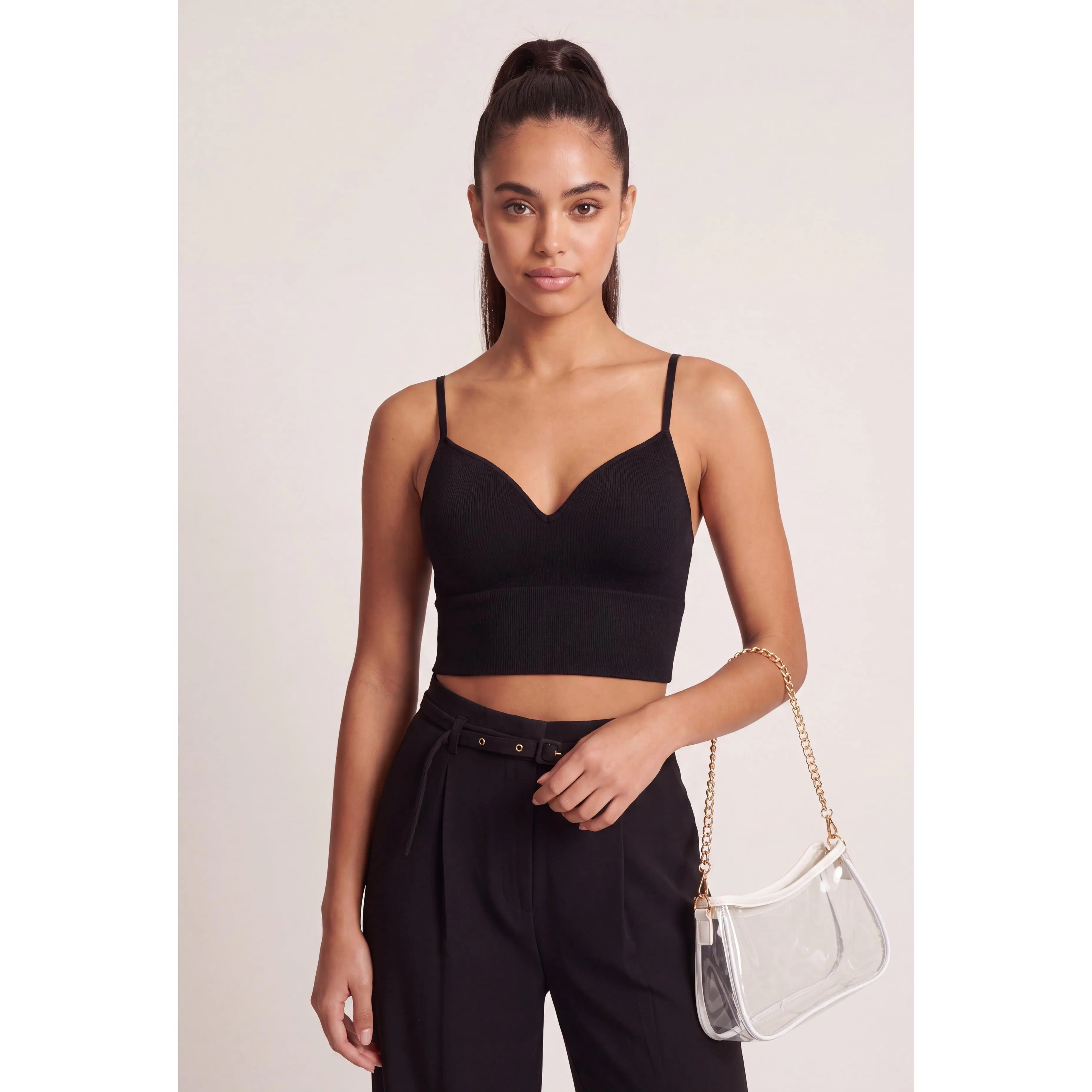 Padded Crop Cami