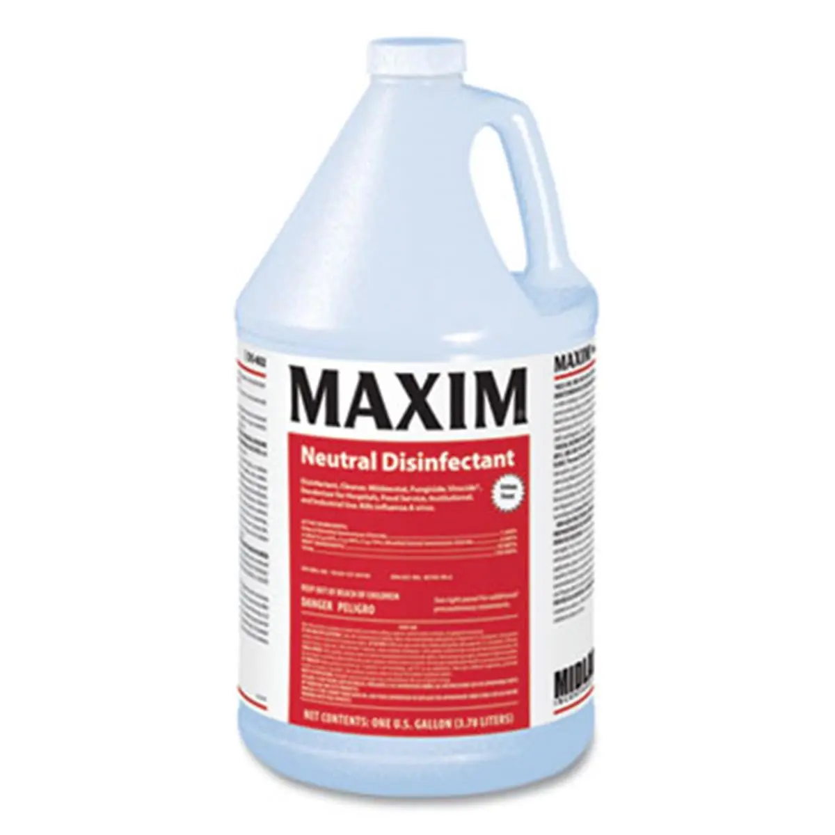212 MAIN Midlab 04020041 Neutral Household Liquid Germicidal Disinfectant Cleaner, Lemon Scent, Mold-Fighting