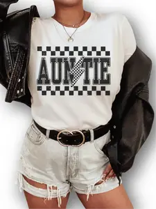 Lightning Auntie ~ Unisex Apparel Printed In The USA!