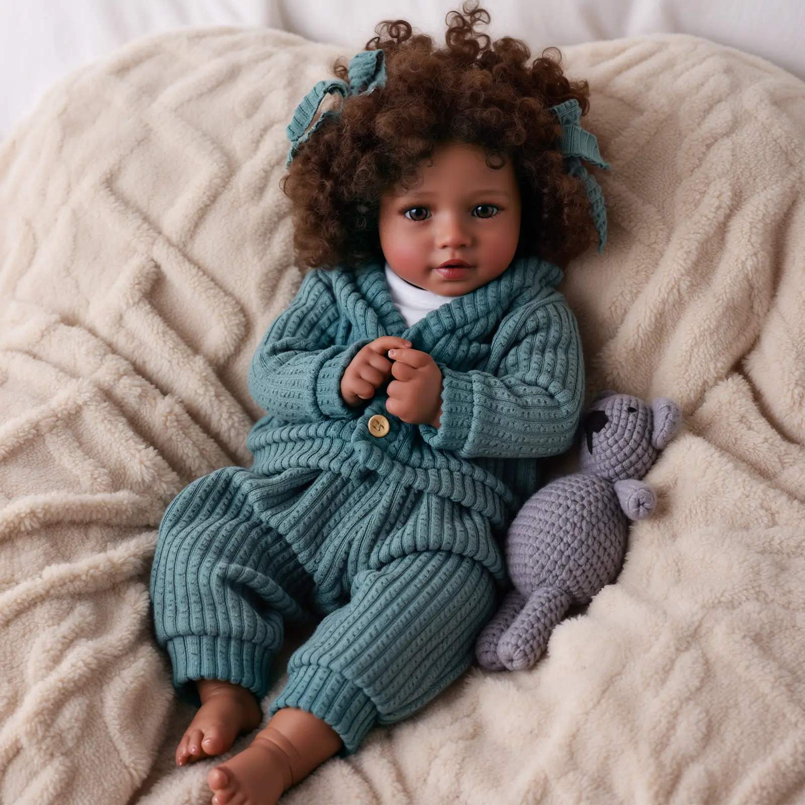 20-inch Vinyl+Frabic -Callie