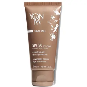 Yon-Ka Sunscreen SPF 50 (50ml) Broad Spectrum Facial Sunscreen UVA/UVB Protection, Dermatologist Tested Quick Absorbing Formula, Paraben-Free