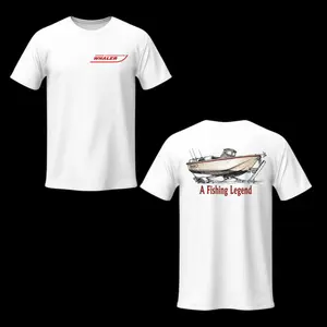 Boston Whaler Boat Shirt – Fishing Legend Graphic Tee, Classic Offshore Boat Shirt, Angler Lifestyle Gift, Men’s & Women’s Tops