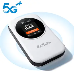 5G/4G Mobile WiFi Router,300Mbps,Wireless Router,Connect 10 Devices,Long Lasting Battery,Mobile WiFi Hotspot,Portable WiFi Hotspot for Business/RV/Cruise/Plane