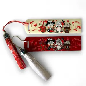 Spooky Season Halloween Scary Glow In The Dark Acrylic Bookmark - Perfect for Halloween Season