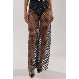 CELINE STUD MESH PANT