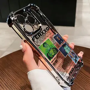 Graffiti Poster Ferxxo Phone Case Suitable for iPhone 16, 15, 14, 13, 12, 11 Pro Max, X, XR, XS Max, 8, 7 Plus - Shockproof Transparent Soft Back Cover