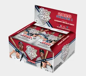2026 Topps Series 1 Baseball Japanese Edition (Exclusive Cherry Blossom and Koi Fish Parallels) 75th Anniversary of Topps Baseball