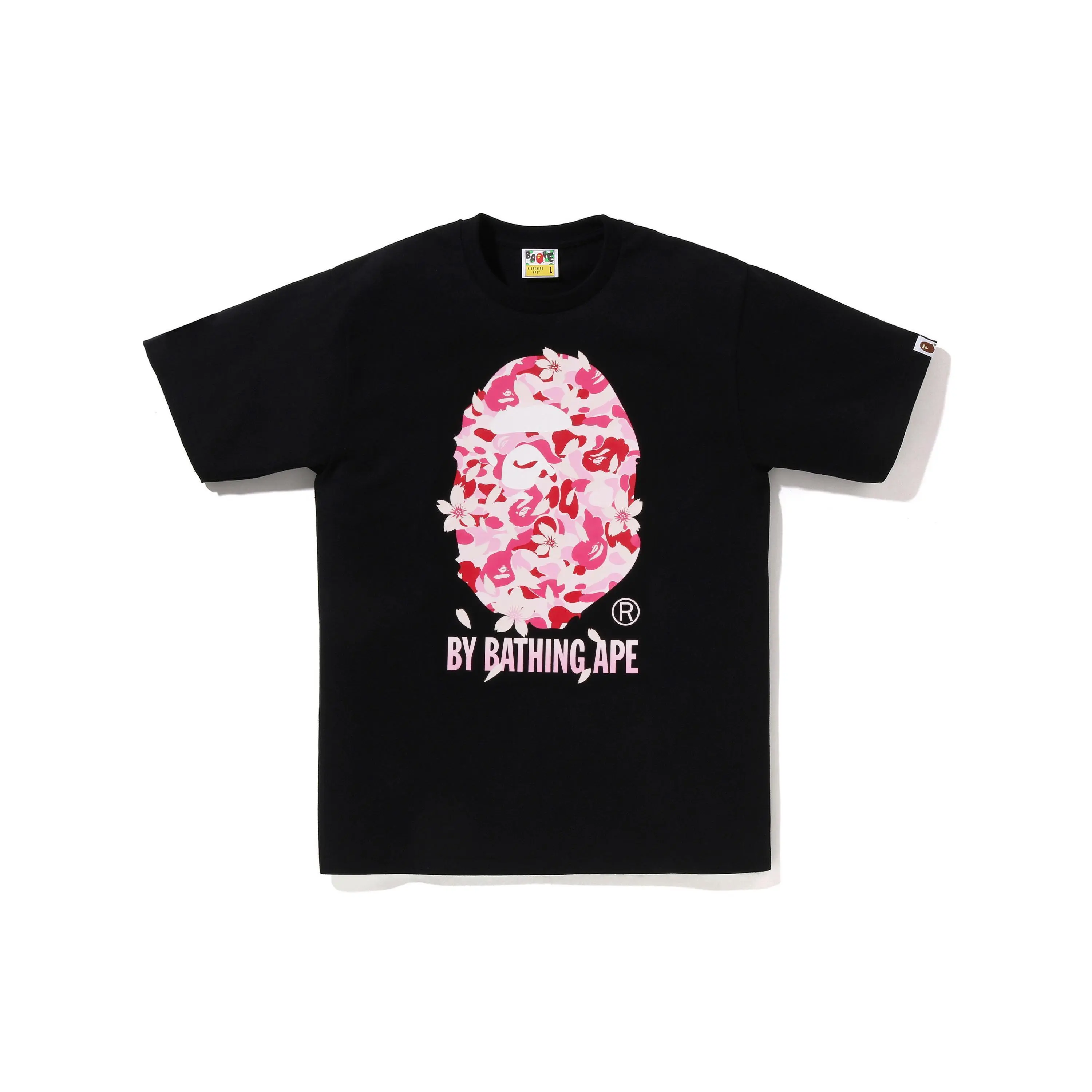 Bape Ape Head ABC Sakura Camo Tee (SS26) Black - XL, XXL, XXXL