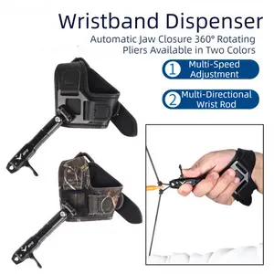 Wrist Bow Release Aid - 3-Speed Adjustable Wrist Strap Caliper Release, Comfortable Grip, Essential Archery Accessory for Compound Bows, Boosts Shooting Accuracy