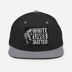 White Lives Matter Iryna Snapback Hat