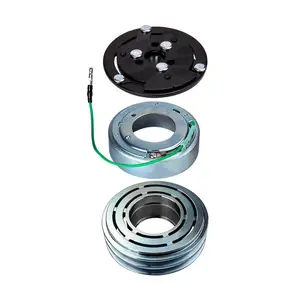 Sanden SD507 5H11 Clutch Assembly, 125mm, 2 Groove Pulley, A belt 12V 24V