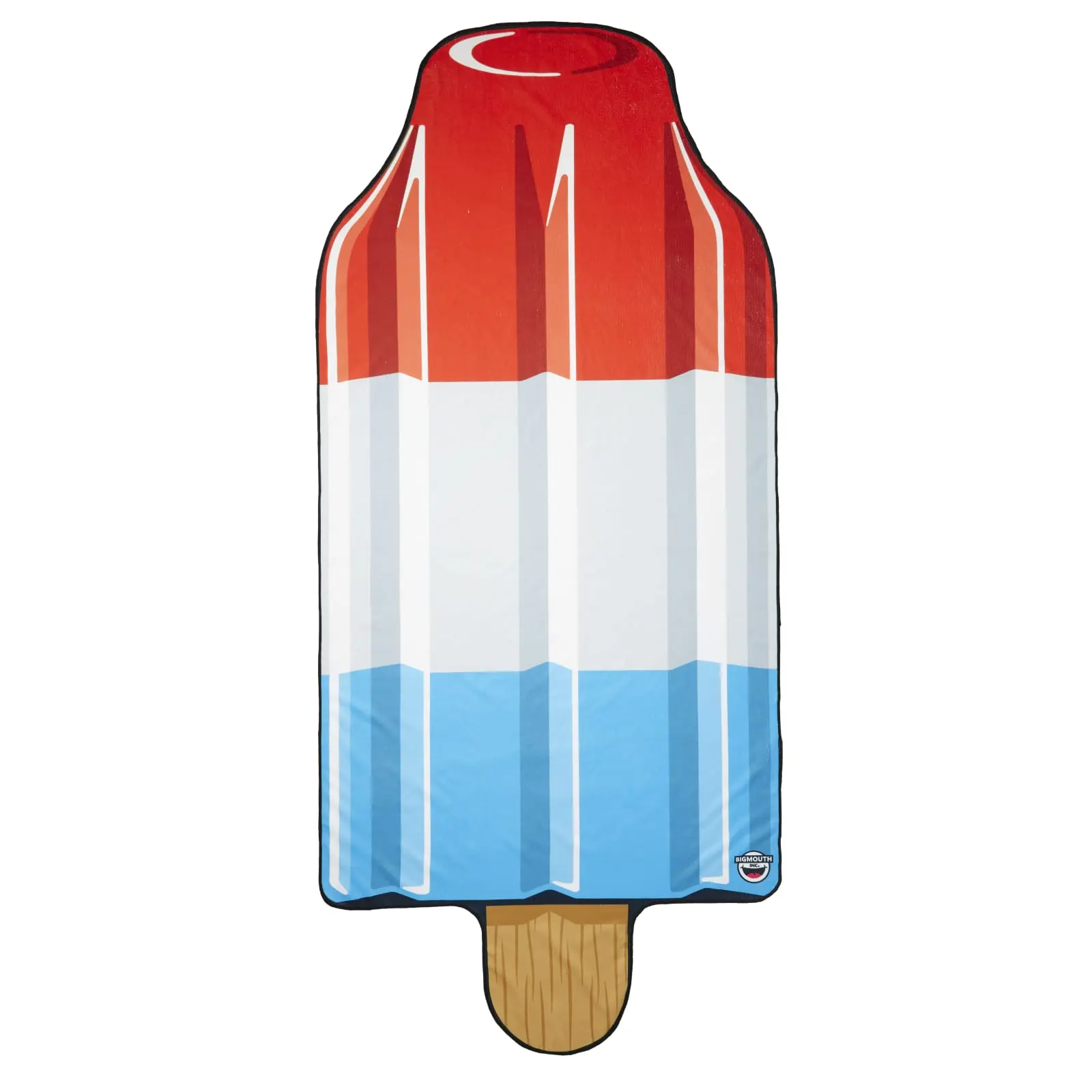 BigMouth Giant Ice Pop Beach Blanket — 87 x 36 in Soft Lightweight Popsicle Beach Towel Blanket with Storage Pouch, Oversized Pool & Beach Accessory, Fun Summer Gift