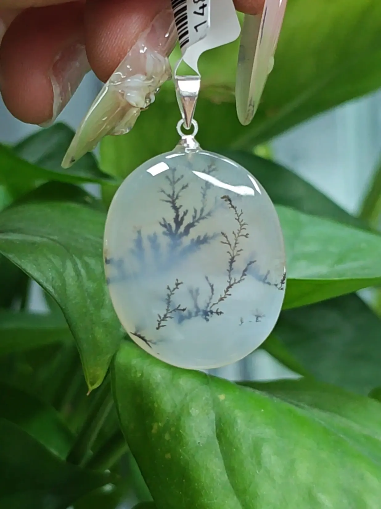 Aileen(16258)gc.Dendritic Agate Pendant