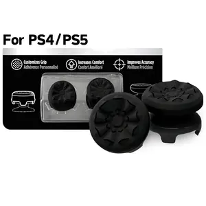Thumbsticks For PS5/PS4, Precision, Anti slip, FPS game, Aim boost, Comfort, 1 High-Rise & 1 Mid-Rise, Controller/Gamepad/Playstation/4/5/Xbox accessories