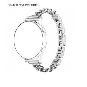 Adjustable metallic Watch Band, Elegant Women's Decorative Chain Bracelet Band, Watch Accessories Compatible with Apple Watch Series 10/9/8/7/6/5/4/3/2/1/SE