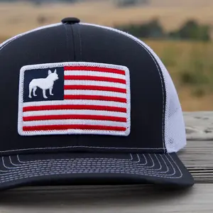 Red, White & Frenchie Hat | Frenchie| Frenchie Puppy Gift | French Bulldog Present | France Bulldog | Frenchie Mom | Dog Hat