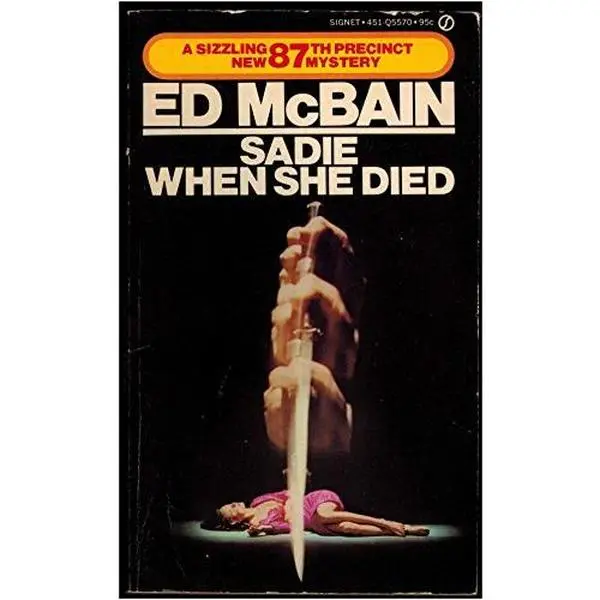 USED Book - Sadie When She Died (87th Precinct Mystery) by Ed McBain (Unknown) - english