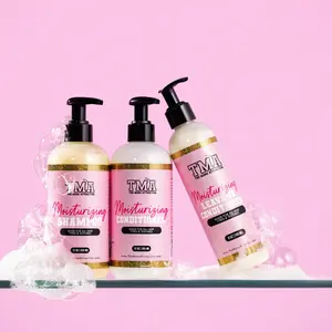 Healthy Haircare Trio - Moisturizing Shampoo , Moisturizing Conditioner & Moisturizing Leave-In Conditioner