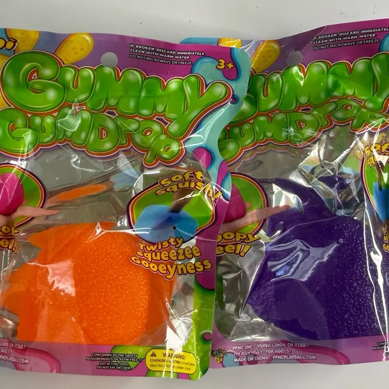 Gummy gumdrop squishy