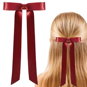 Magnetic Bow Hair Clip – 2-in-1 Seamless Magnetic Claw Clip with Strong Hold for Women and Girls, Everyday Hair Styling Accessory and Valentine’s Day Gift