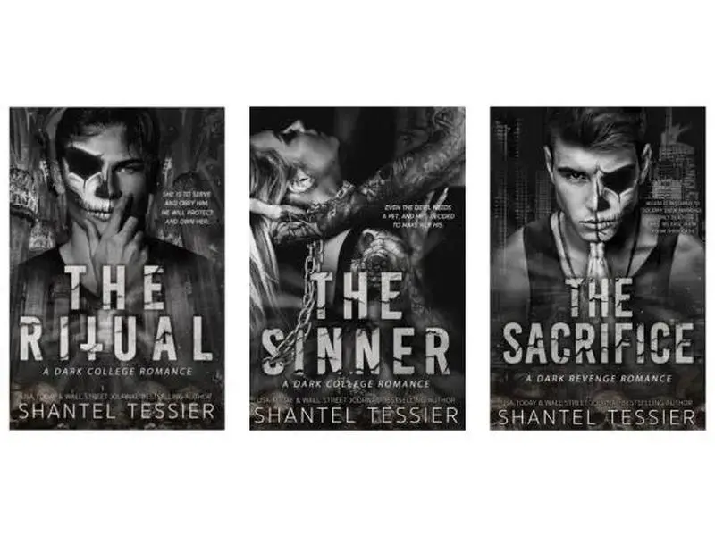 L.O.R.D.S Series (The Sinner + The Ritual + The Sacrifice) by Shantel Tessier - 3 Books Set Romance Fantasy Set