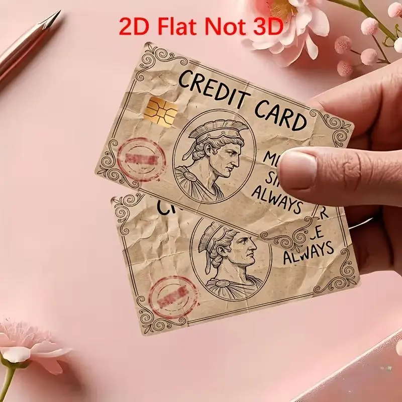 2 PACK Vintage Dollar Bill Credit Card Skin Sticker – Funny Money Trust Me Design