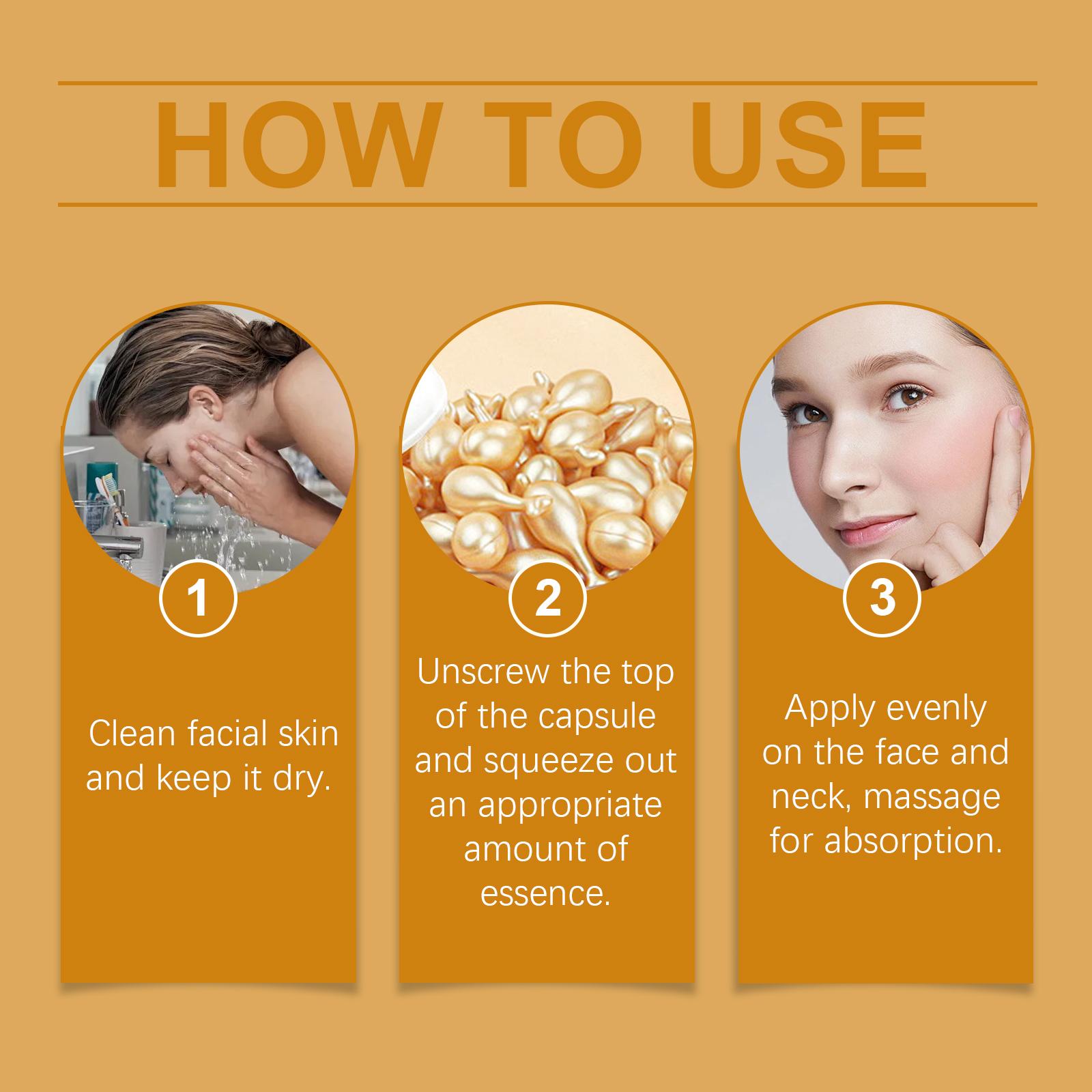 Viareline Vitamin C Brightening Serum Capsules - Dark Spot Corrector Skin Repair