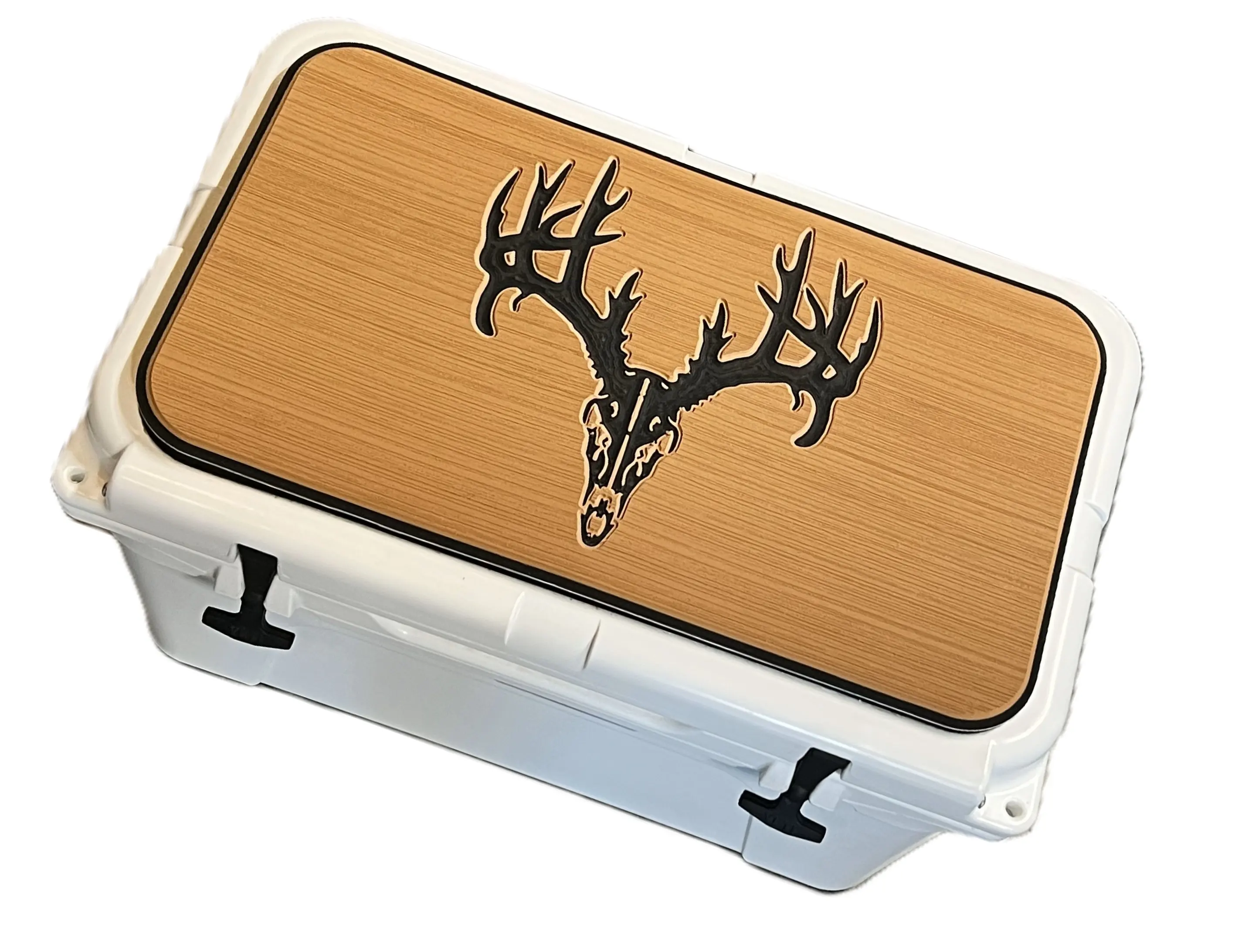 RTIC Cooler Pad with Deer Euro Skull Logo, Anti-Slip Marine PE Foam Top, Peel and Stick Cooler Accessory for Hunting and Fishing, Cooler Accessories, Anti-Slip Surface, Lakes, Non-Slip