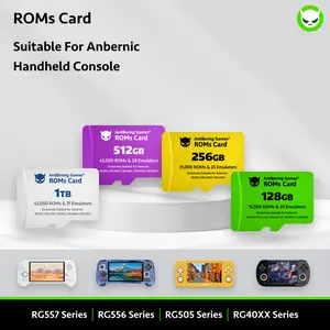 【All-In-One Games Card】Compatible with Anbernic Consoles: RG557/RG476H/RG477M, RG556/RGCube/RG406H/V, RG40XXH/V, RG35XX Series/ RG28XX, RGCubeXX, RG353 Series