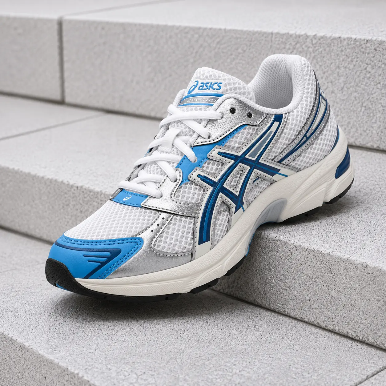 ASICS Gel-1130 White Twilight Blue 1204A169-109 GS & Women's Fashion Sneaker New