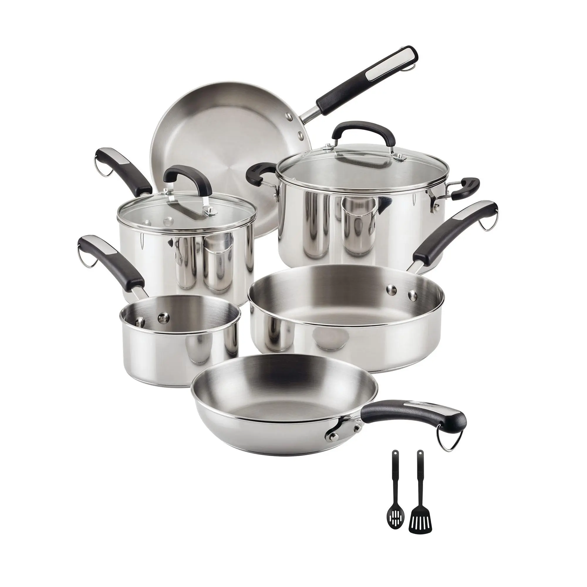 Farberware Brilliance Stainless Steel Cookware10 PC Set Farberware Brilliance Stainless Steel Cookware10 PC Set
