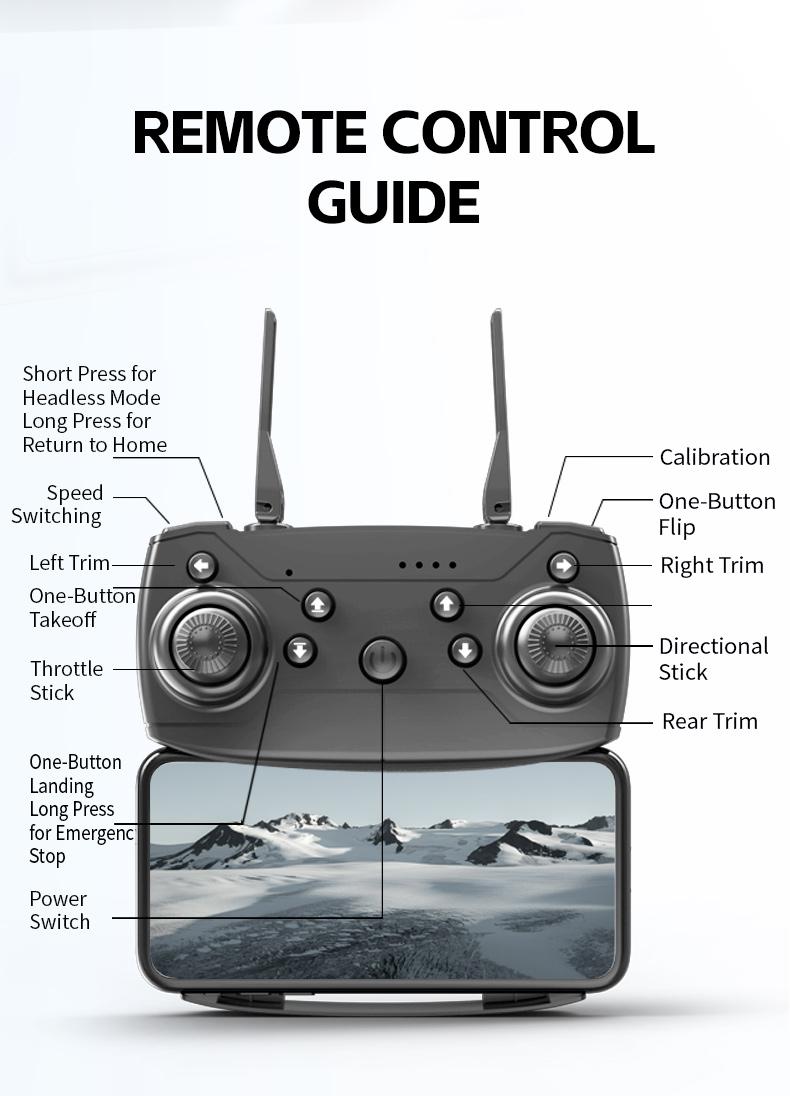 TongLi Aerial photography drone foldable drone children's remote control drone quadcopter, beginner drone dual-camera drone drones suitable for children aged 14 holiday gifts carnival gifts New Year's gifts. Folding Wifi Fpv