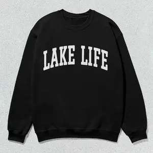Lake Life Sweatshirt Collegiate Crewneck Sweater Unisex
