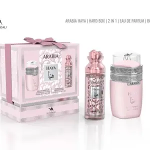 Le Chameau Women Arabia Haya Eau de Parfum 100ml Fragrance Mist 3.4 fl. oz with Heliotrope, Orchid, Gourmand Accord, Vanilla, Musk, Sandalwood
