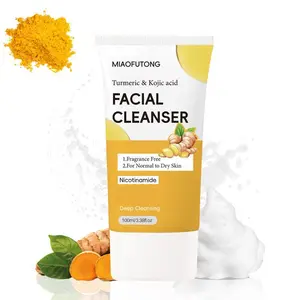 Natural Ginger Recipe Gentle cleansing+deep nourishment, turmeric facial cleanser shrinks pores,skin Oil,Control Fragrance Scented Aroma