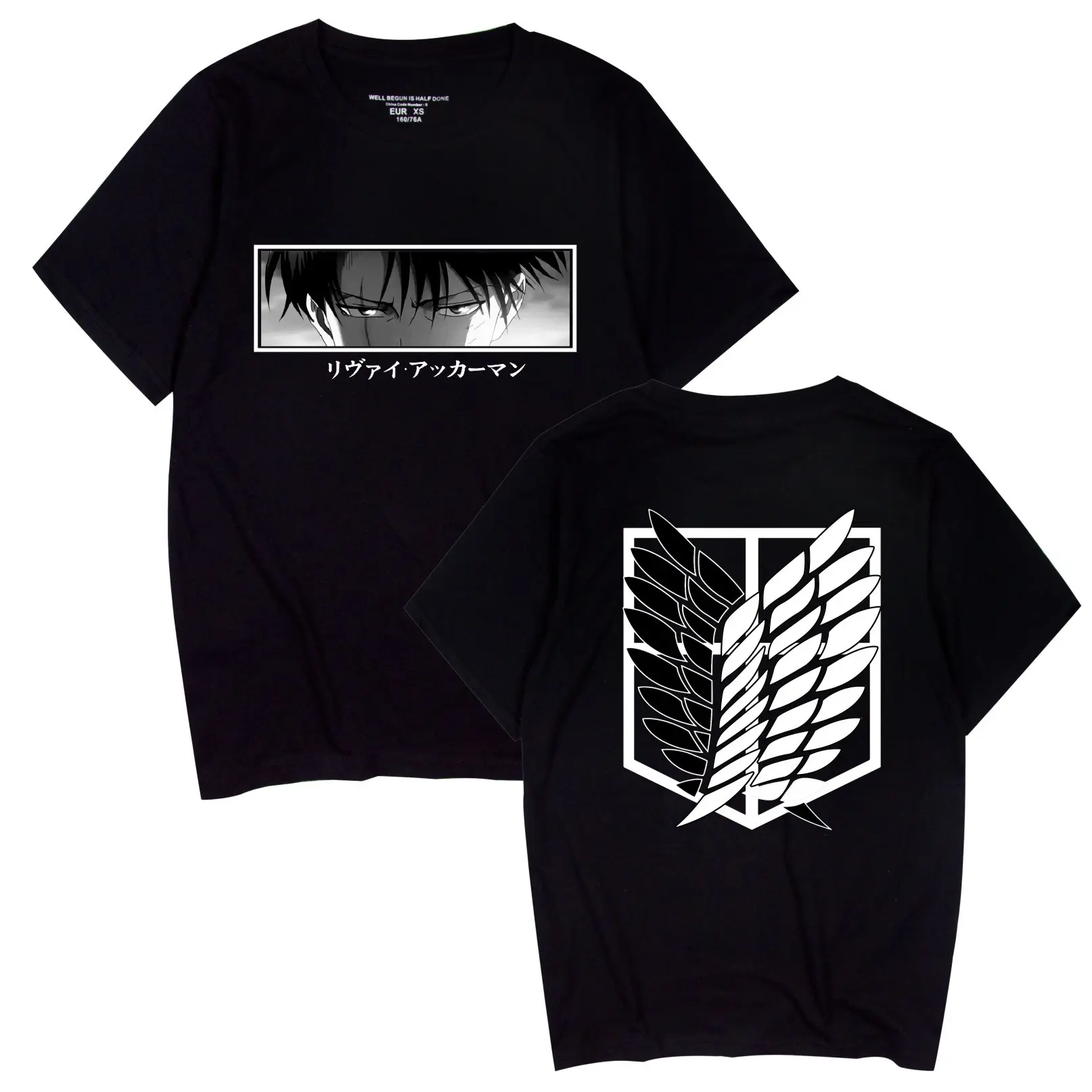 Levi Ackerman – Attack on Titan Survey Corps T-Shirt, Hoodie & Sweater