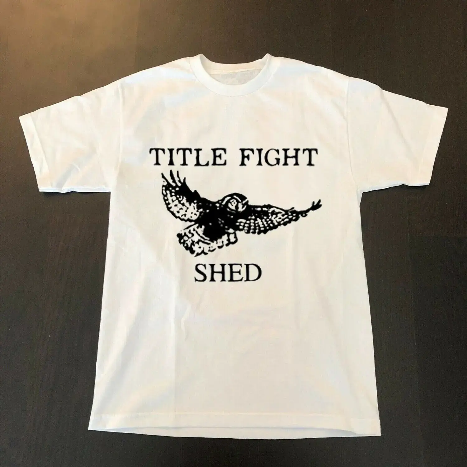Best Shirt Vintage Title Fight Shed TShirt Floral Green Hyperview Punk Tshirt Size Usa S to 2XL Heavy Cotton Limited Edition graphic tees Say You Swear 67 Eat Sleep Goon Repeat T-Shirt 90s good Casual Short Sleeve Rifle Quick-Dry Moisture-Wicking Crew