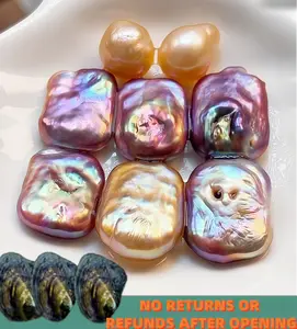 【Simon】Baroque Pearl Collection Freshwater Pearl (Heart/Star/Moon/Cross/Button/Square Shapes)｜Live Opening Non-Refundable NO RETURNS OR REFUNDS AFTER