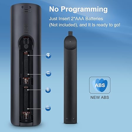 【Pack of 2】 New Universal Remote for All Samsung TV Remote, Replacement Compatible for All Samsung Smart TV, LED, LCD, HDTV, 3D, Series TV Universal Smart TV Controller for Home Entertainment