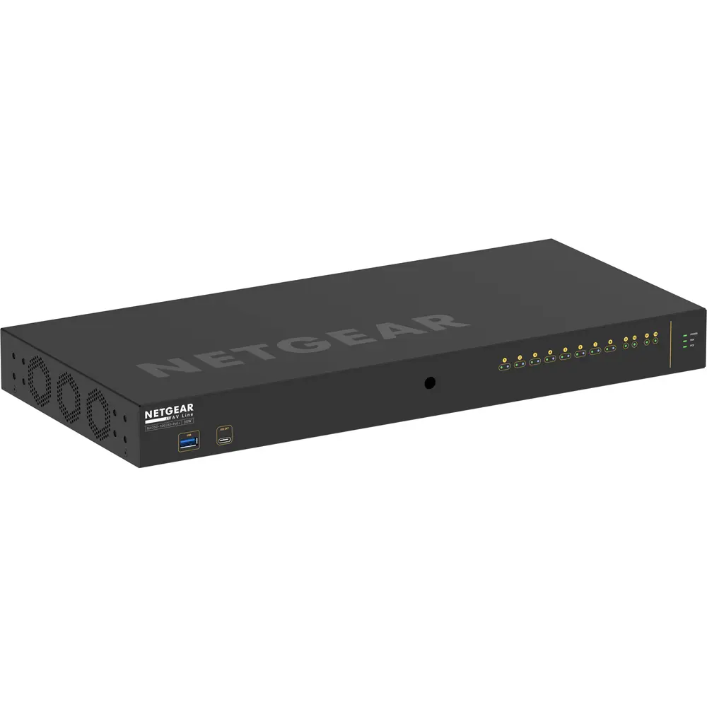 NETGEAR AV Line M4250 GSM4212PX 8-Port Gigabit PoE+ Compliant Managed AV Switch with SFP (240W)