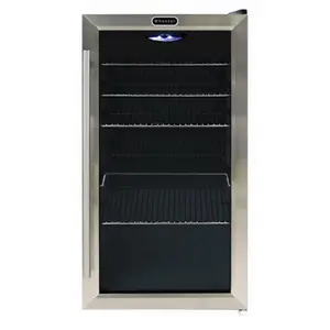 Whynter BR-130SB Beverage Refrigerator with Internal Fan- Stainless Steel