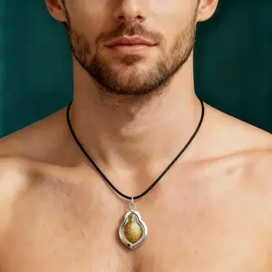 Double Luck with One Turtle - Lucky Turtle Pendant Necklace for Couples, Silver-Plated & Copper, Clearing Debts, Attracting Wealth, Ensuring Safety, Unisex Design, Christmas & Holiday Gifts