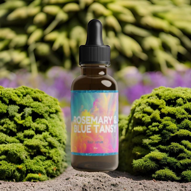 Rosemary Essential Oil And Blue Tansy Essential Oil Hair Serum Haircare Comfort