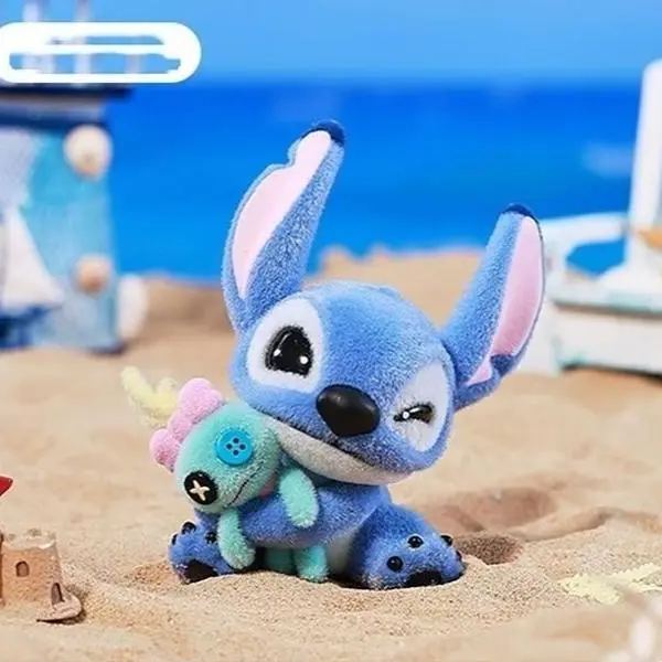 Disney Lilo & Stitch Fluffy Adventure Collectible Pack Blind Box - High-Quality Figurine, Cute Collectibles, Toy Unboxing Item, Desk Decor for Stitch Fans, Any Occasion Home Decor Accent, Back To School