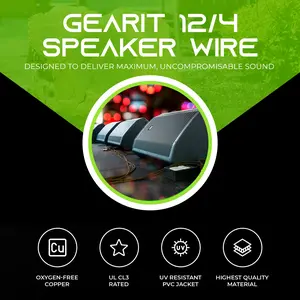 12/4 AWG OFC Outdoor Speaker Wire, Brown