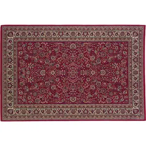 212 MAIN Oriental Weavers Ariana 113R3 Machine-Woven Indoor Use Traditional Warm Tones 5x8 Rectangle Red/Ivory Polypropylene Carpet - Woven Construction