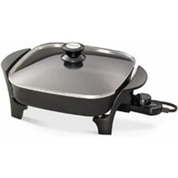 National Presto 6626 11 In. Electric Skillet With Cover