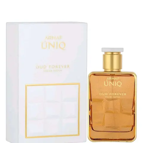 Armaf UNIQ Oud Forever Oud Eau De Parfum For Men, 3.4 Oz - Intense Floral Scent, Fragrance That Starts With A, Single Item